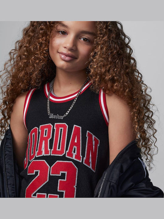Nike Παιδικό Φόρεμα Jordan 23 Μαύρο