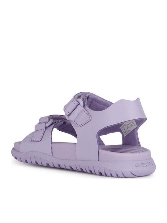 Geox J45hqa Lilac Sandal Kids