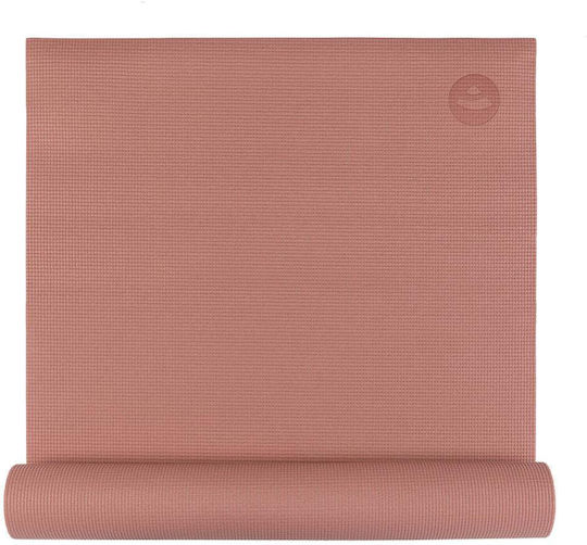 Bodhi Basic Asana Yoga Mat - Yoga Mat For Beginners Pvc Rose Tan 183cmx60cmx4,5mm