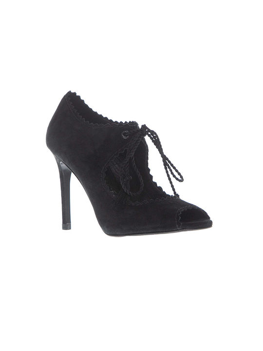 Colette Pumps Black Suede - Black