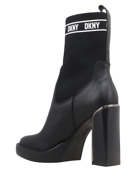 K3321692 Vilma Ankle Boot Konto Dkny - 005 - Leather