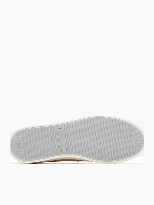 Γυναικεία Μοκασίνια Zwch256 Μπεζ Δέρμα Boss Shoes