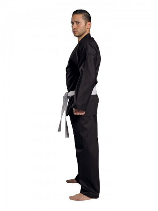 Uniforme Negru Karate Uniformă tradițională 8 Oz