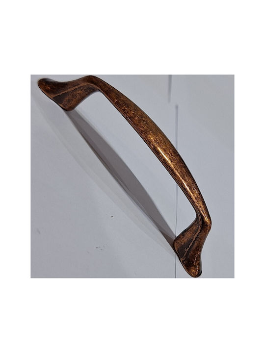 Acm 11845-064-brz1 Klassischer Möbelgriff Farbe: Kupfer Antik Abmessung 6,4cm