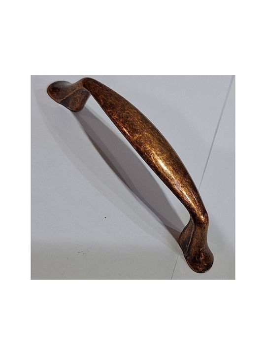 Klassischer Möbelgriff Acm 11846-096-brz1 Farbe: Kupfer Antik Abmessung 9,6cm