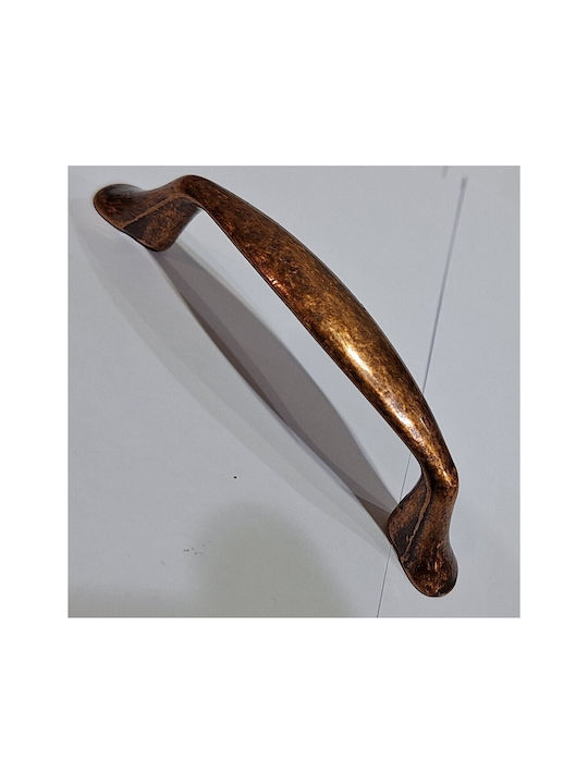 Acm 11845-064-brz1 Klassischer Möbelgriff Farbe: Kupfer Antik Abmessung 6,4cm