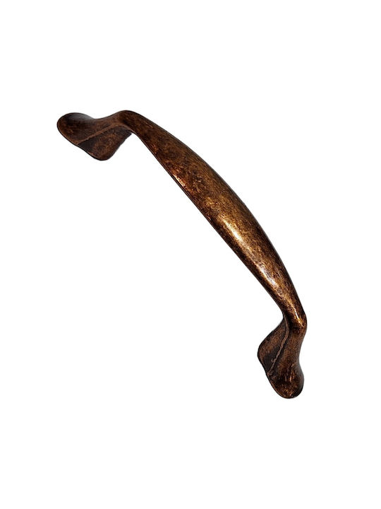 Acm 11845-064-brz1 Klassischer Möbelgriff Farbe: Kupfer Antik Abmessung 6,4cm