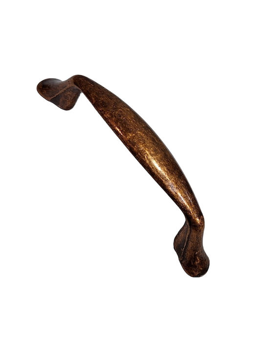 Acm 11845-064-brz1 Klassischer Möbelgriff Farbe: Kupfer Antik Abmessung 6,4cm