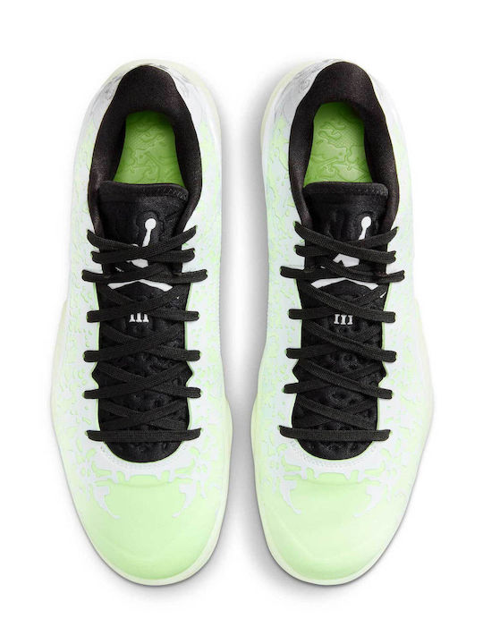 Zion 3 Low Basketball Shoes White / Black / Barely Volt