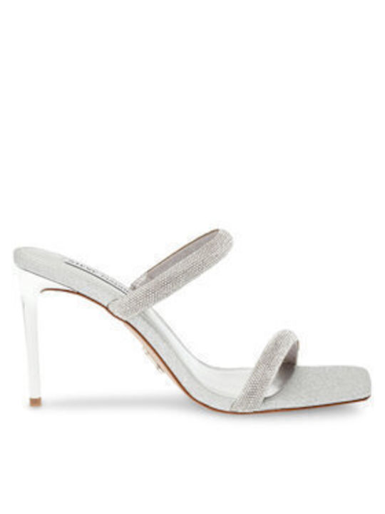 Παντόφλες Steve Madden Emporium-r Sandal Sm11002984-04001-751 Silver Παντόφλες Steve Madden
