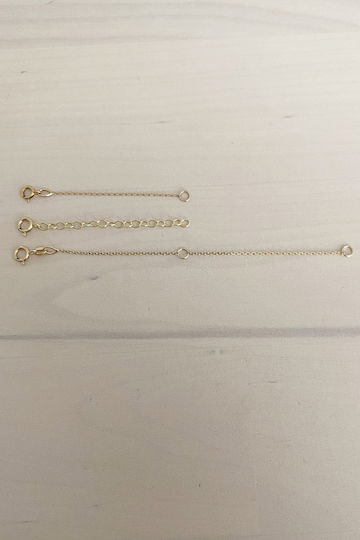 Size Matters 5cm Επέκταση Χρυσή 14κ Κρικάκια