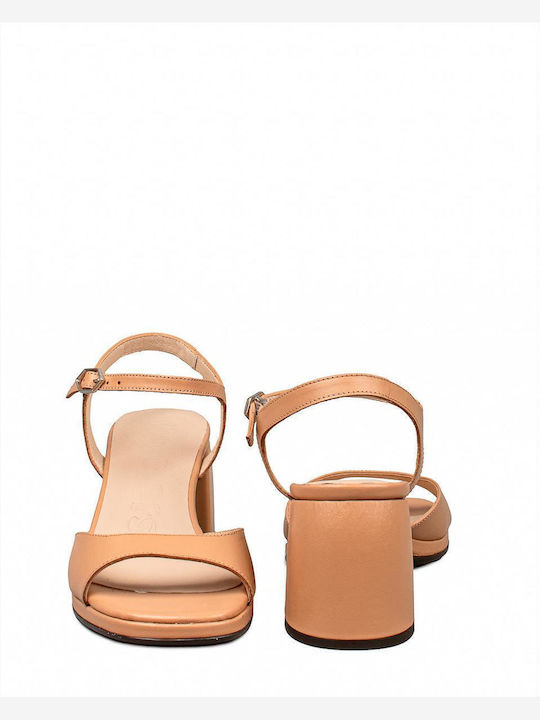 Women's Leather Sandals Wonders F-8212 Iseo V Sand Sand
