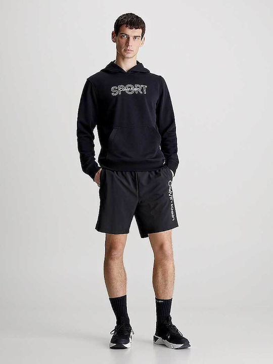 Bermudă Sportivă de Bărbați Black