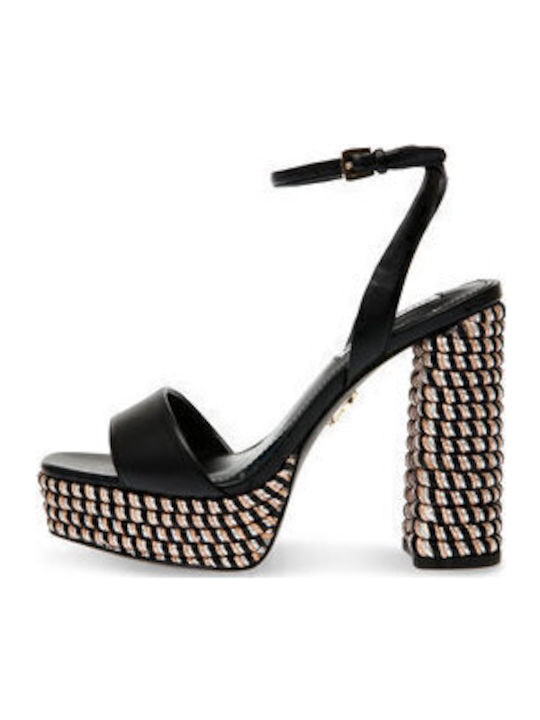 Sandale Steve Madden La Verne Sm11002976-02002-001 Negre Sandale Steve Madden