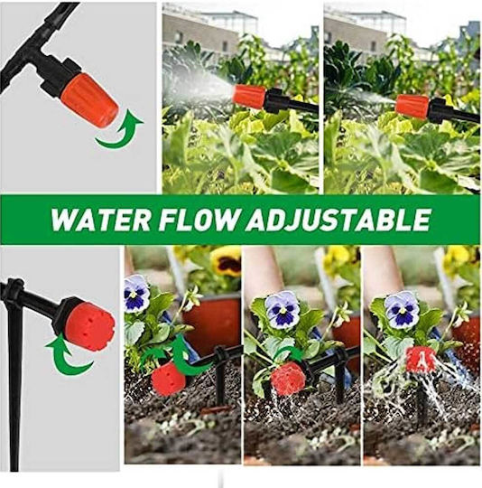 Automatic Drip Irrigation for 50 Pots 158 Pieces