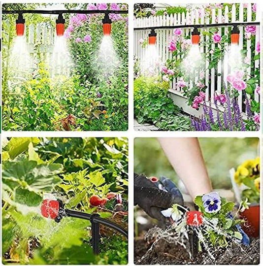 Automatic Drip Irrigation for 50 Pots 158 Pieces