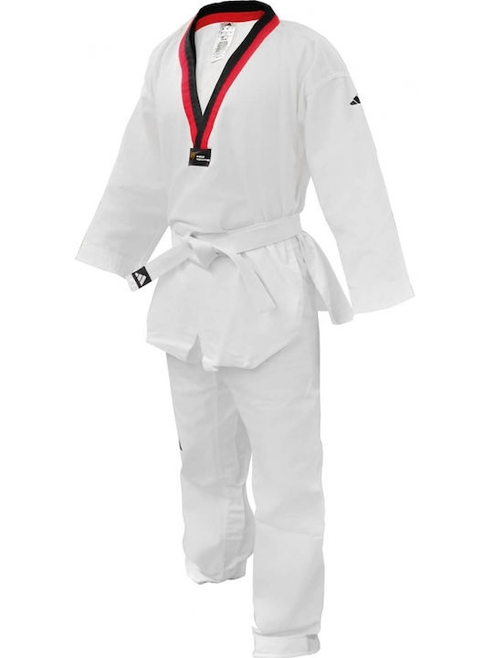 Taekwondo Στολή Adidas Adi-start Ii Κόκκινο/μαύρο Ρεβέρ – Adits01( 3 Άτοκες Δόσεις.)