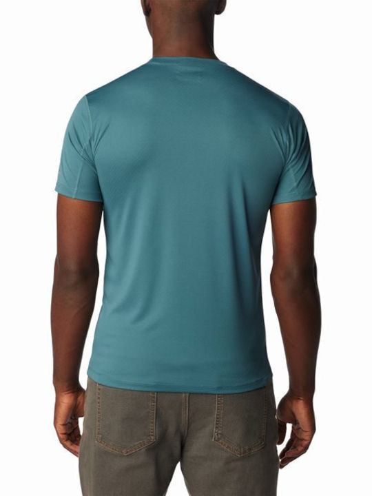 Columbia Herren Kurzarmshirt Green