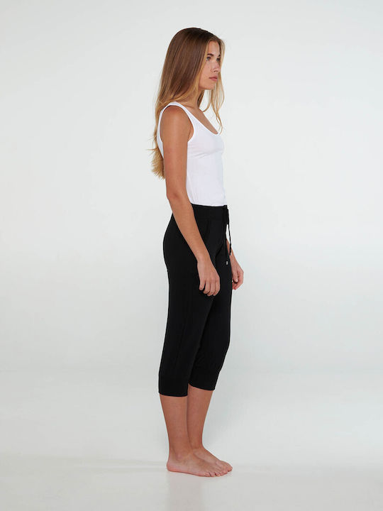 Vamp Damen-Sweatpants Breit Schwarz