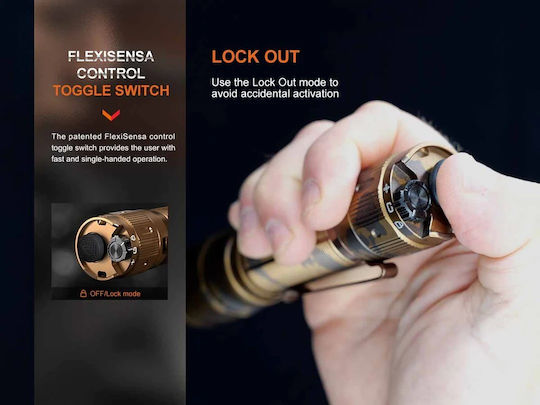 Dulotec Акумулаторен LED Фенер IP68