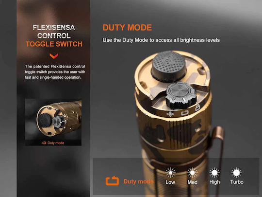Dulotec Акумулаторен Фенер LED IP68