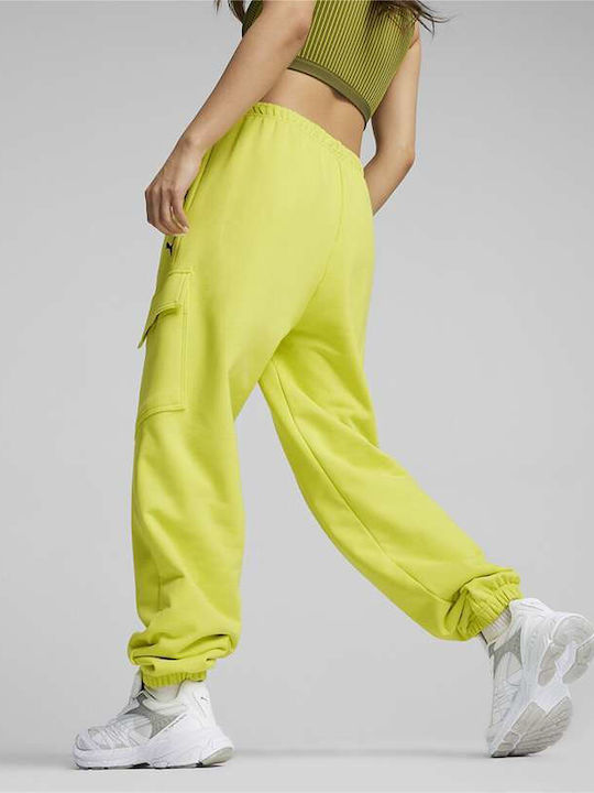 Dare Sweatpants Lime Sheen
