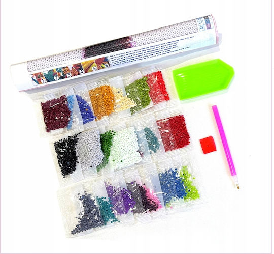 5d Diamond Embroidery Set Image Mosaic 40*60cm