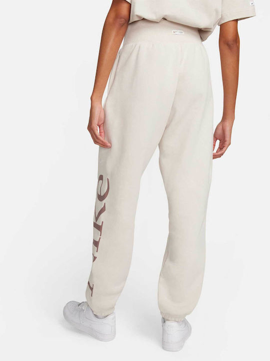 Nike Damen-Sweatpants Beige