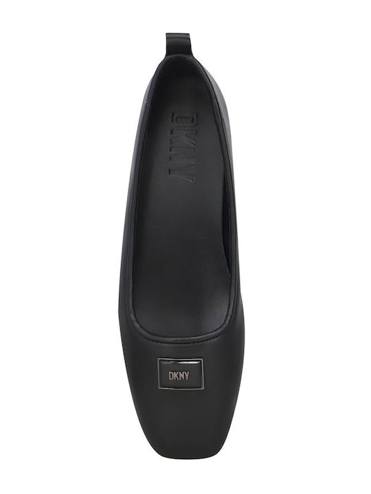 K3300818 Lory Μπαλαρινα Dkny - Blk - Δέρμα
