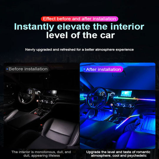 Innenraum-Dekorationsbeleuchtung für Autos RGB