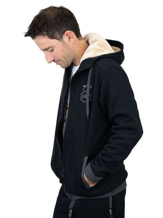 All-in Hoodie Plush - Black