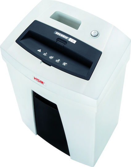 Hsm Document Shredder Cross Cut 6 - 7 Sheets With 25 L Bucket Securio C16 Document Shredder - 4 X 25 Mm