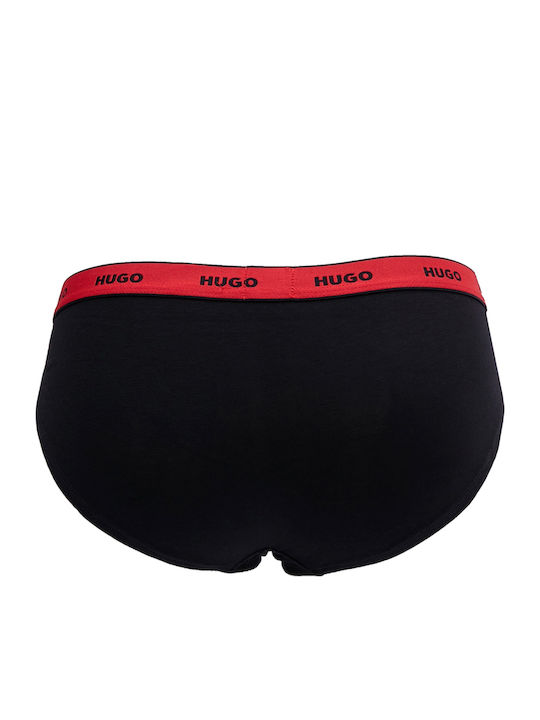 Βαμβακερά Γυναικεία Slip 3Pack Black