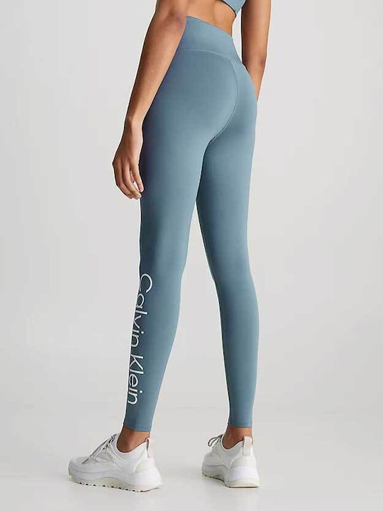 Calvin Klein Women's Training Legging Fl Blue