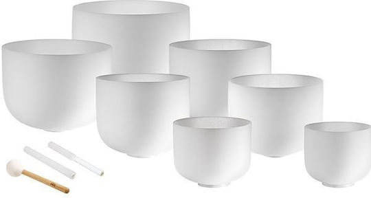 Sonic Energy Meditation Bowl Crystal Singing Bowls Diameter 30cm Set