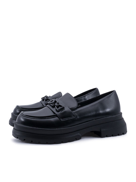 1468 Love4shoes Дамски Мокасини Черни