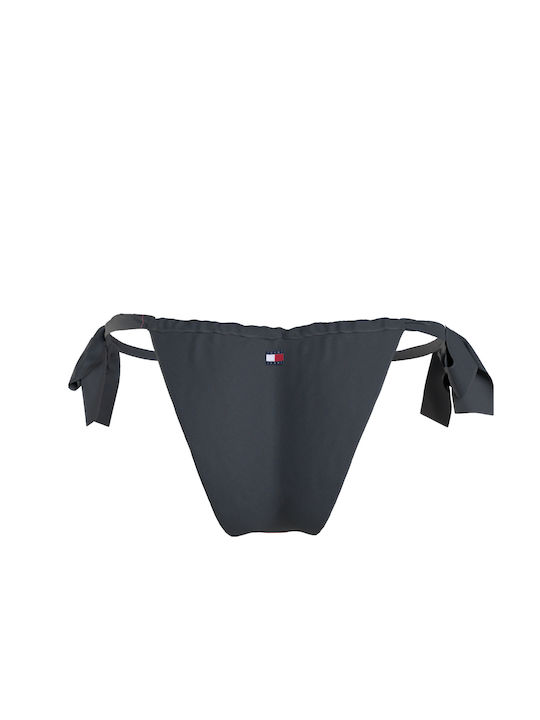 Tommy Hilfiger Bikini Slip Hohe Taille mit Schnürchen