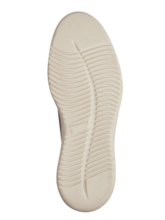 Tamaris Ανδρικά Δερμάτινα Casual Παπούτσια Taupe Suede 1-14201-42 378 Γκρί
