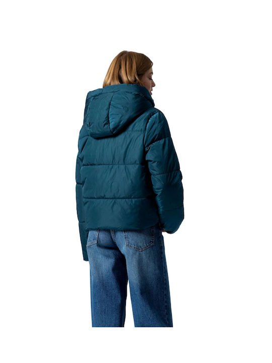 Tiffosi Kinderjacke mit Futter & Kapuze πετρόλ