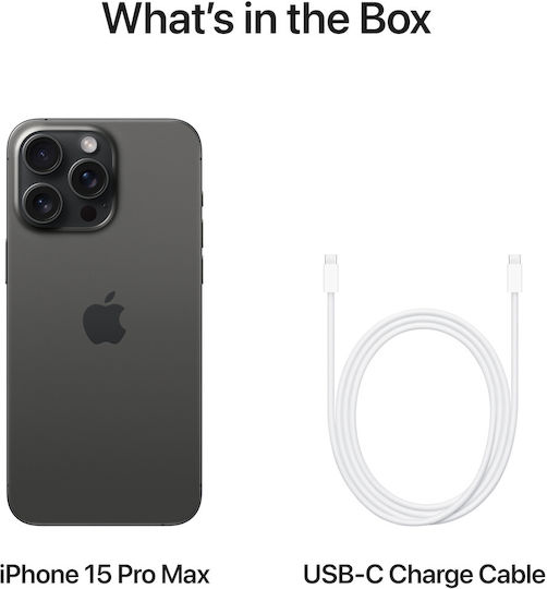 Apple iPhone 15 Pro Max (8GB/512GB) Black Titanium