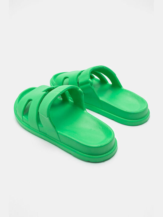 Luigi Women's Flip Flops Green