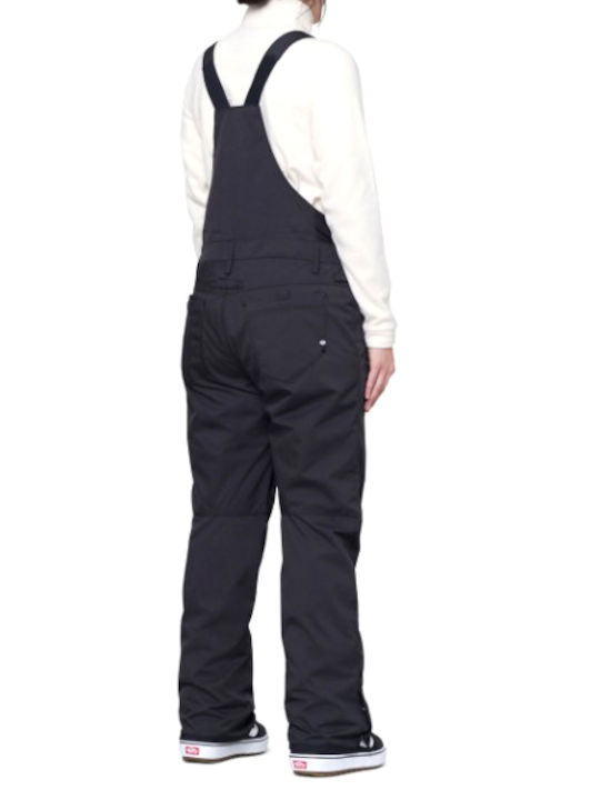 686 Women's Dungarees for Ski & Snowboard Black