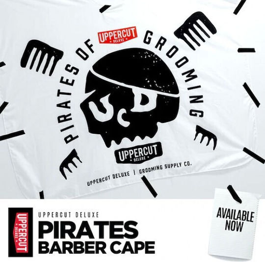 Uppercut Deluxe Μπέρτα Λευκή Pirate Barber