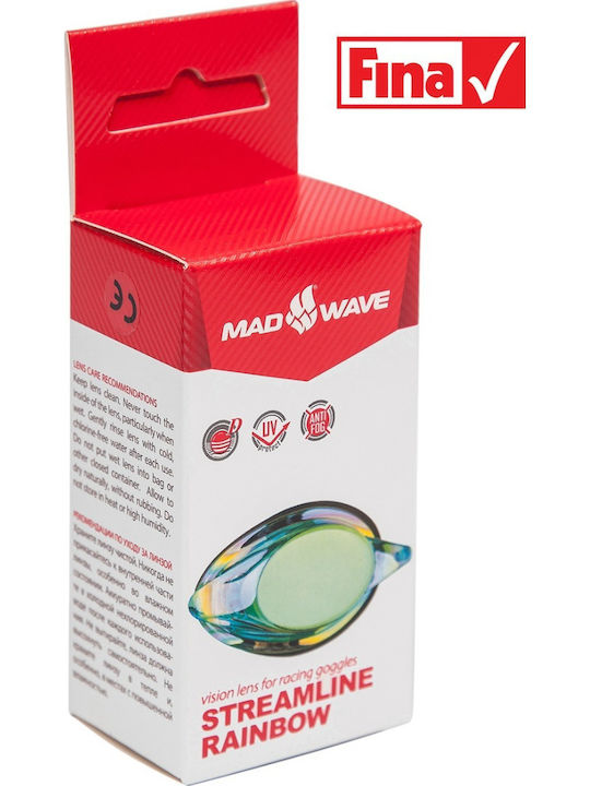 Mad Wave Δεξιός Φακός Για Υπερμετρωπία Streamline+ Mad Wave Blue