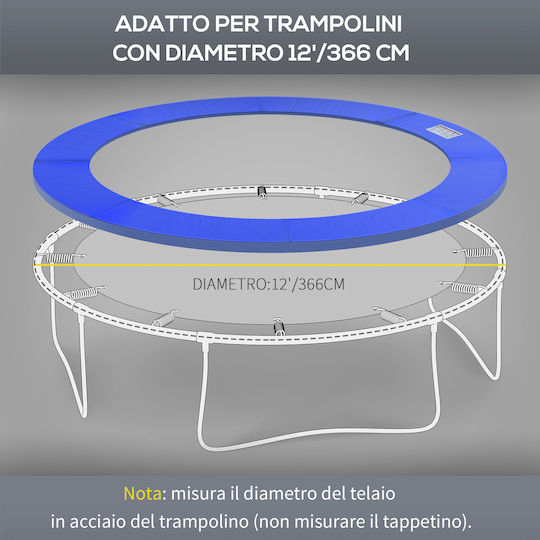 Homcom Trampolin Schutzhülle (ø366 Cm)