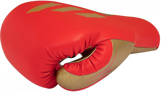 Adidas Speed Tilt 350 mănuși de box cu cordon Adidas Spd350tg - albastru - auriu
