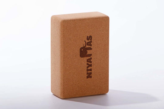 Niyamas Yoga Block in Beige Color