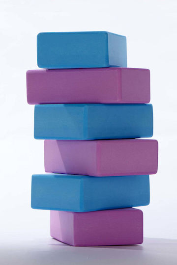 Niyamas Yoga Block in Blue Color