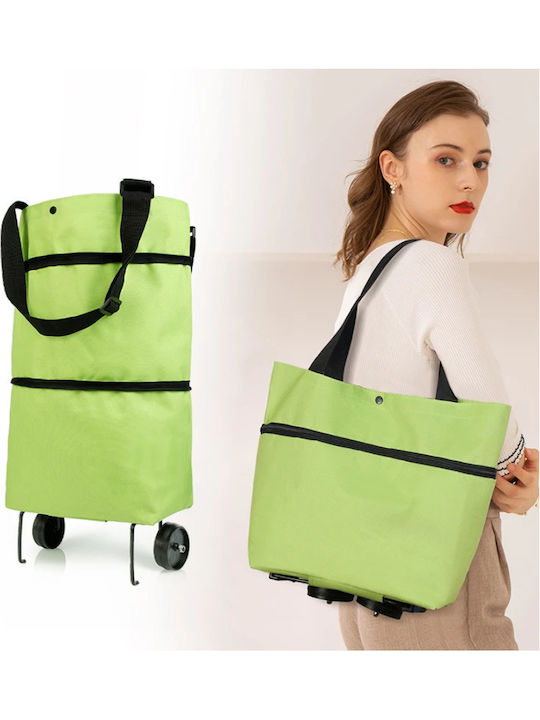 Shopping Bag in Green color
