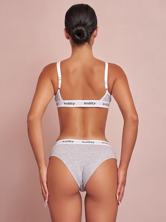 Comfort Women's Bralette Bra Grey